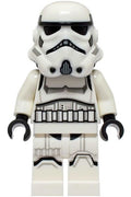 Imperial Stormtrooper - Male, Dual Molded Helmet with Light Bluish Gray Panels on Back, Shoulder Belts, Light Nougat Head