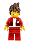 Kai - The LEGO Ninjago Movie, Hair, Red Legs and Jacket, Bandage on Forehead