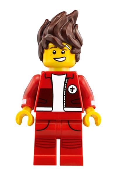 Kai - The LEGO Ninjago Movie, Hair, Red Legs and Jacket, Bandage on Forehead