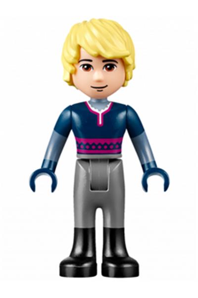 Kristoff - Dark Blue Top, Dark Bluish Gray Trousers, Black Boots