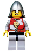 Kingdoms - Lion Knight Quarters, Helmet with Neck Protector, Open Grin