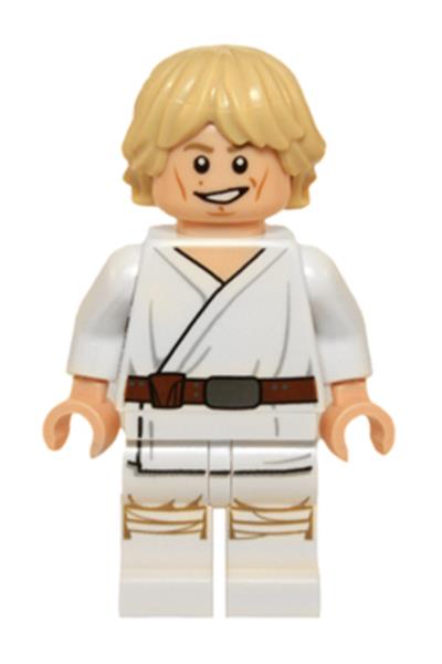 Luke Skywalker (Tatooine, White Legs, Detailed Face Print)