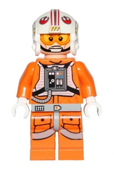 Luke Skywalker (Pilot, Printed Legs, Cheek Lines)