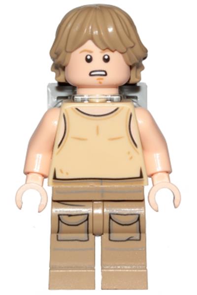 Luke Skywalker (Dagobah, Tan Tank Top, Backpack)