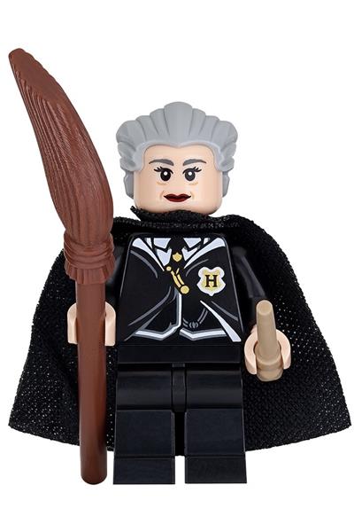 Madam Rolanda Hooch - Black Outfit, Light Nougat Head, Starched Cape