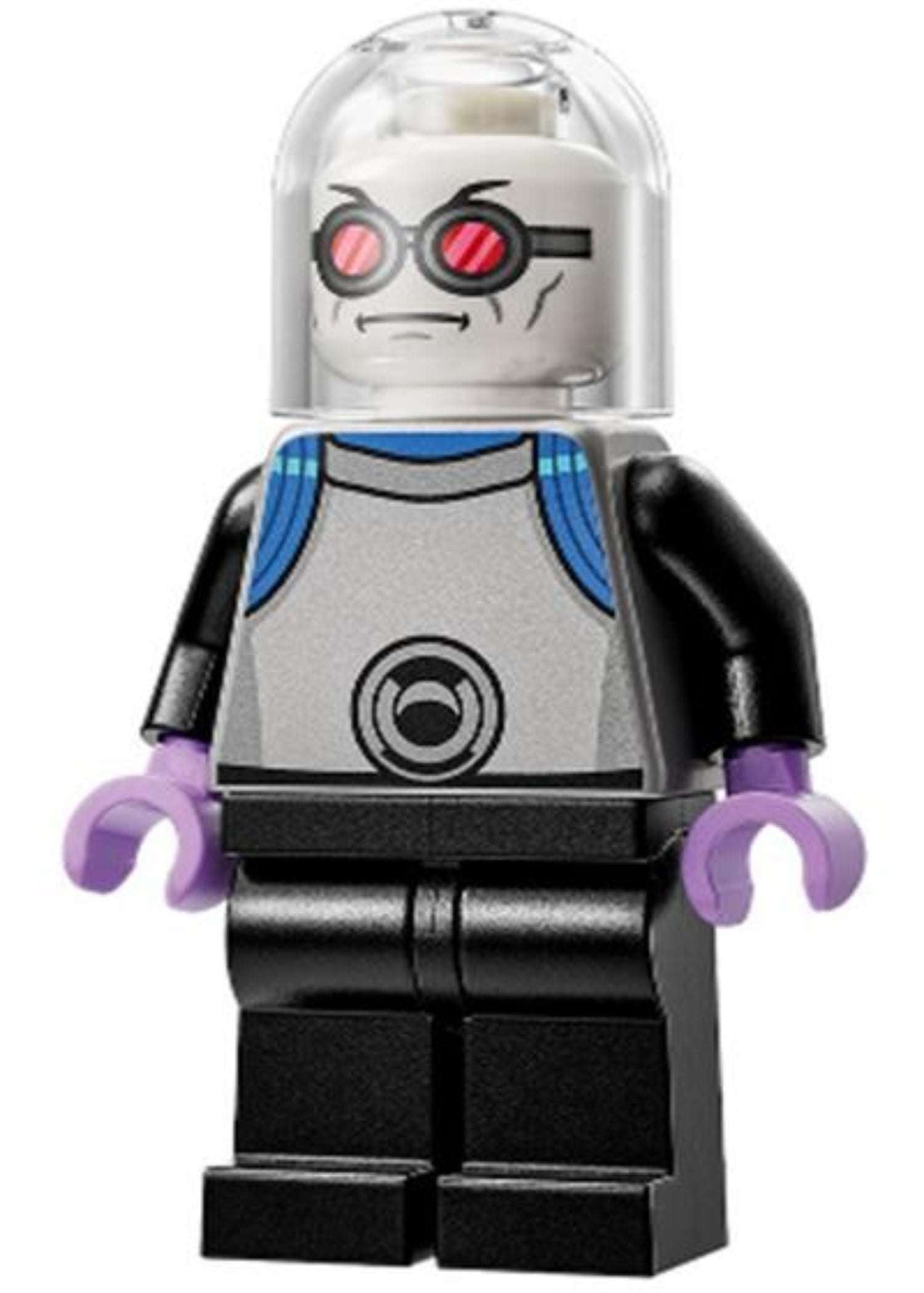 Mr. Freeze - Flat Silver and Black Outfit
