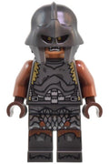 Orc - Medium Nougat Head, Pearl Dark Gray Armor and Helmet