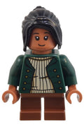 Padma Patil - Dark Green Jacket, Reddish Brown Short Legs