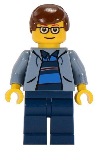 Peter Parker 2 - Sand Blue Jacket, Dark Blue Legs, Brown Male Hair