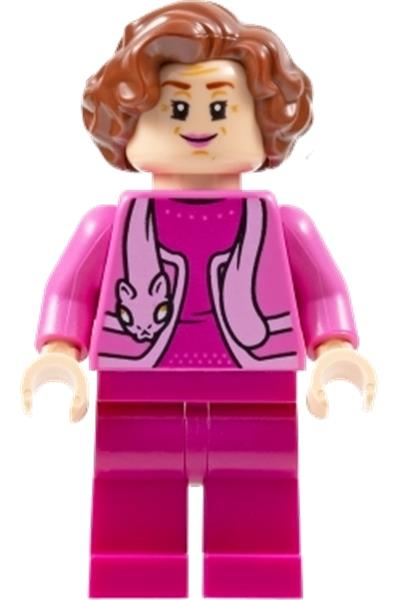 Professor Dolores Umbridge - Dark Pink Jacket with Cat Scarf