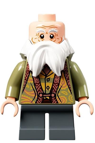 Professor Filius Flitwick - Olive Green Suit, Dark Bluish Gray Short Legs