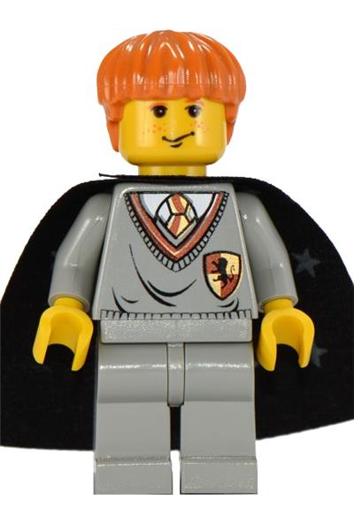 Ron Weasley - Gryffindor Shield Torso, Black Cape with Stars