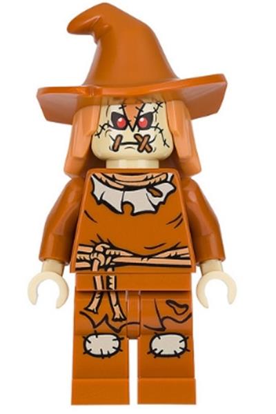 Scarecrow, Dark Orange Floppy Hat