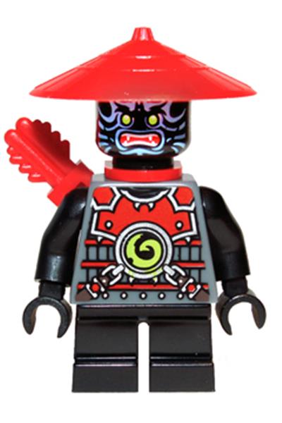 Stone Army Scout - Blue Face, Red Quiver, Short Legs