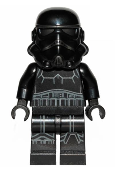 Imperial Shadow Trooper - Male, Dual Molded Helmet, Light Nougat Head, Scowl