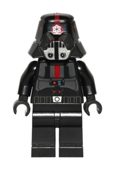 sw0414 Sith Trooper - Black Armor with Plain Legs