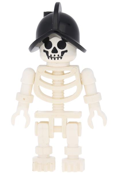 Skeleton - Standard Skull, Floppy Arms, Black Conquistador Helmet