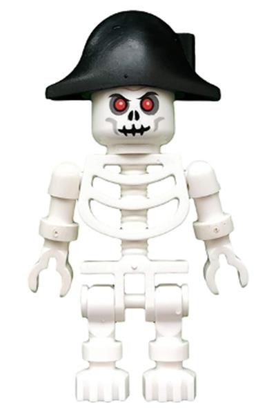 Skeleton with Fantasy Era Skull, Bicorne Hat
