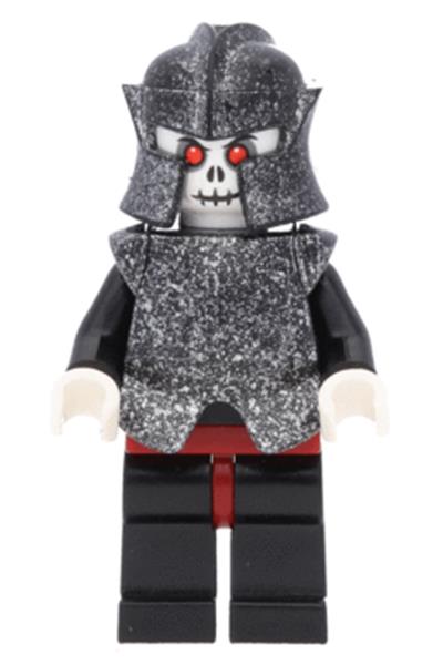 Fantasy Era - Skeleton Warrior 5, White, Speckled Breastplate and Helmet, Dark Red Hips and Black Legs