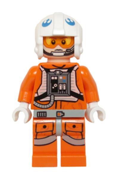 sw0597 Snowspeeder Pilot - White Helmet, Headset