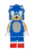 Sonic the Hedgehog - Tan Face and Arms, Grin to Left