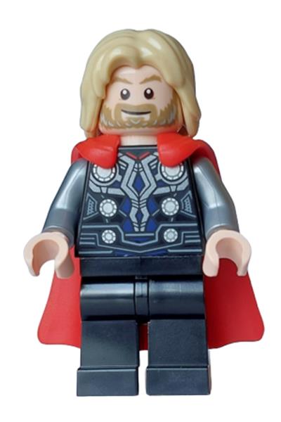 Thor - Flexible Rubber Cape, Black Legs, Tousled Hair
