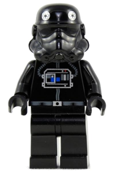 Imperial TIE Fighter Pilot - Brown Head