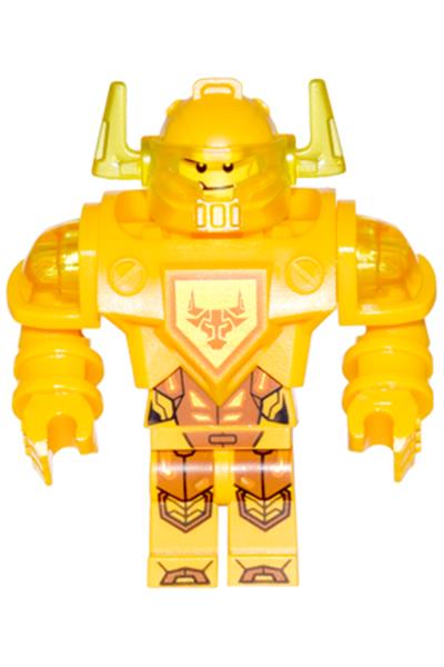 Axl - Trans-Yellow Visor, Bright Light Orange Torso (Ultimate Axl)