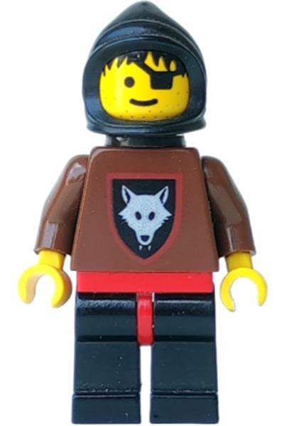 Wolfpack - Eye Patch, Brown Arms and Black Legs, Black Hood and Cape