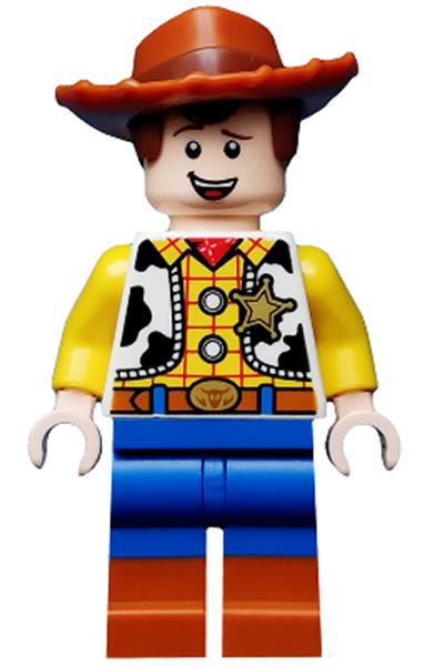 Woody - Normal Legs, Minifigure Head, Open Mouth Smile