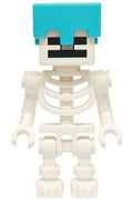 min178 Skeleton, Minecraft - Medium Azure Helmet