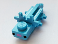 Minecraft Axolotl with Medium Lavender Nose - Brick Built