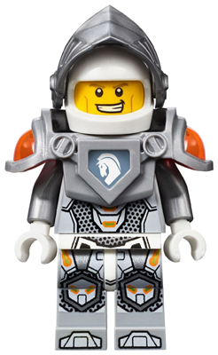 Lance Richmond - Flat Silver Visor and Armor