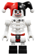 njo0247 Krazi (Skulkin) - Vertical Grip Hands, Red and Black Jester Hat