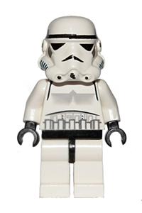 Imperial Stormtrooper - Light Nougat Head, Solid Mouth Helmet