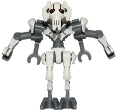 General Grievous - Bent Legs, White Armor