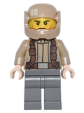 Resistance Trooper - Dark Tan Jacket, Frown, Cheek Lines