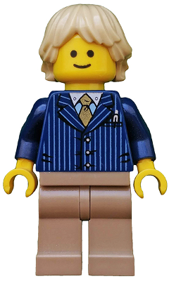 Businessman Pinstripe Jacket