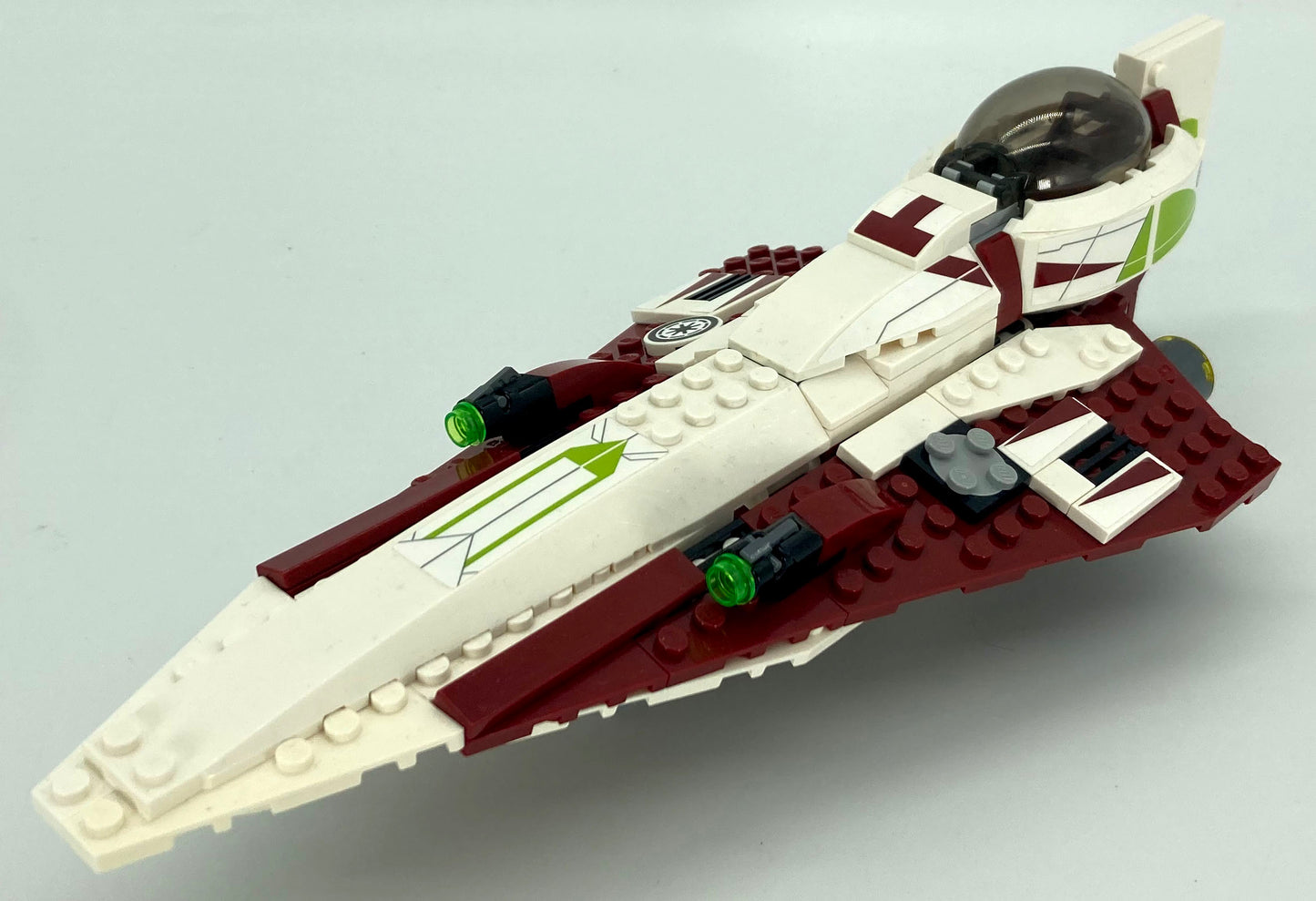 Used Set 75191 Jedi Starfighter with Hyperdrive - STARFIGHTER ONLY (No Instruction Manual or Box)