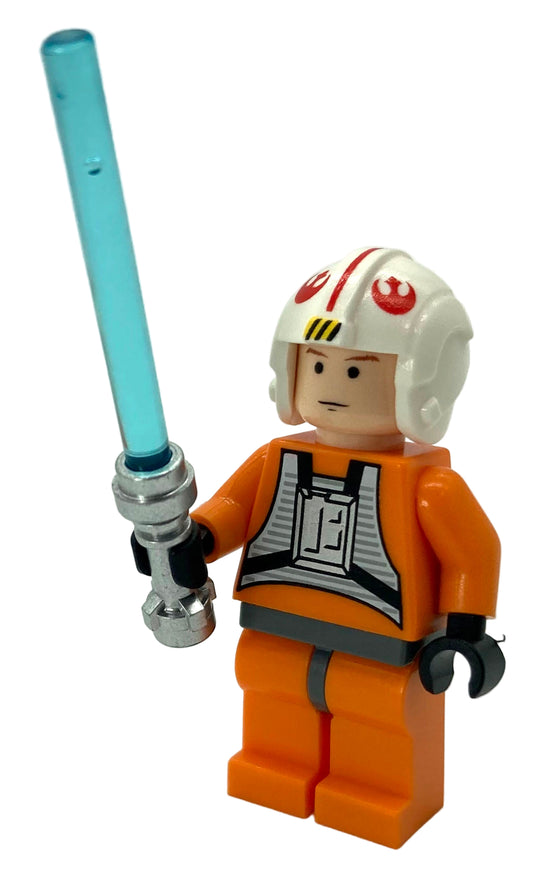 Luke Skywalker - Light Nougat, X-Wing Pilot Suit, Simple Torso and Helmet