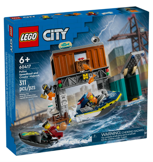 60417 Police Speedboat and Crooks' Hideout (IN-STORE PICKUP ONLY)