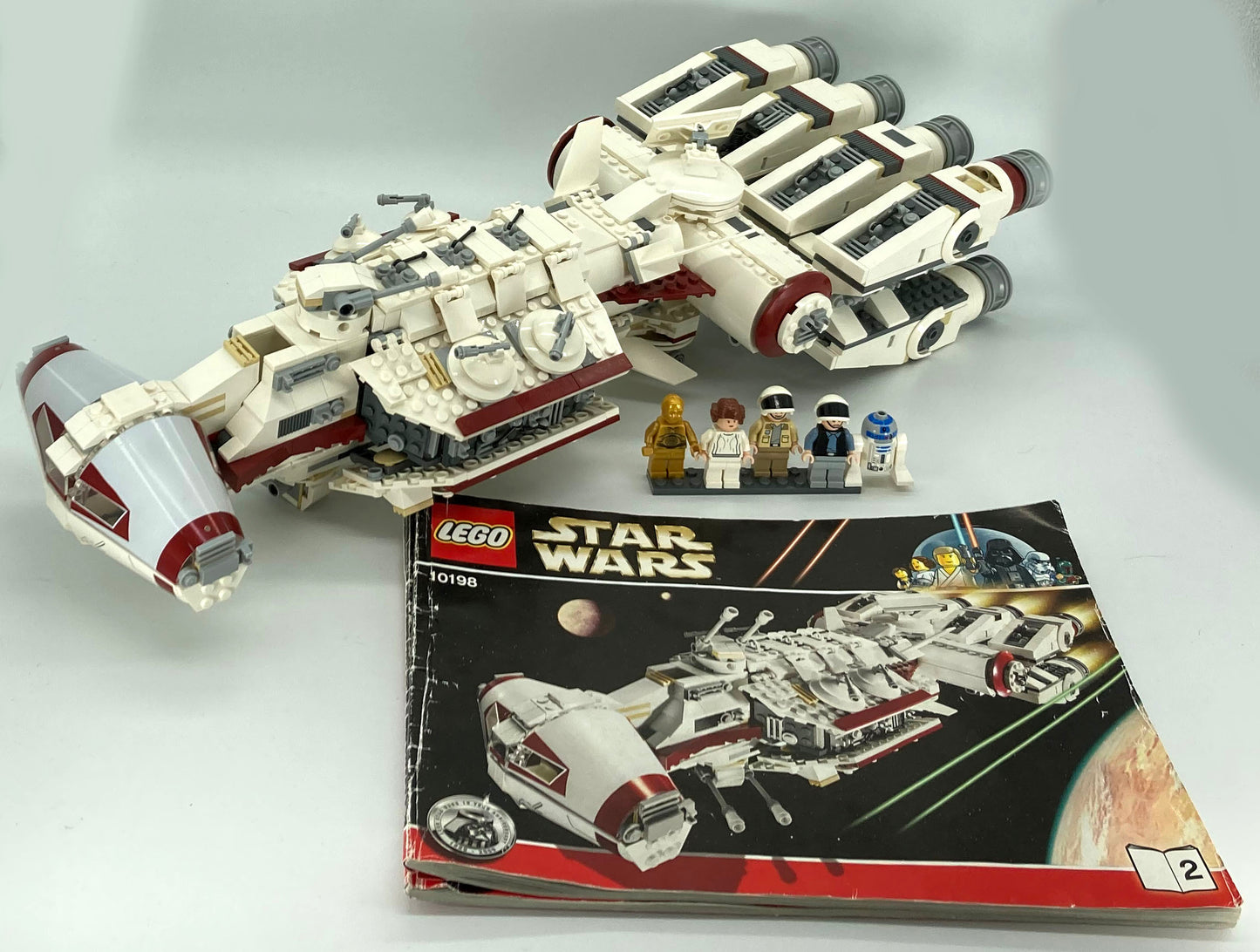 Used Set 10198 Tantive IV (with Instruction Manuals, No Box)