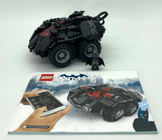 Used Set 76112 App-Controlled Batmobile (with Instruction Manual, No Box)