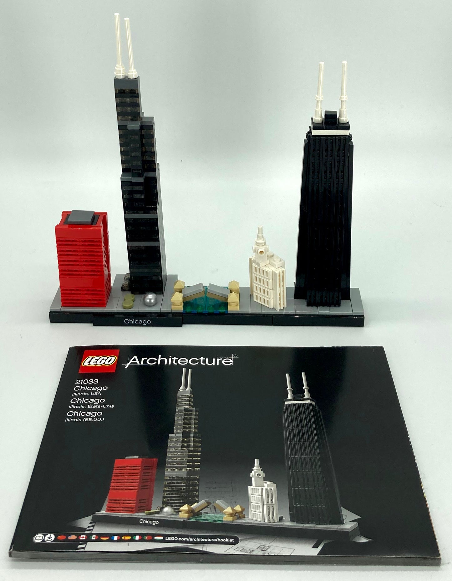 Used Set 21033 Chicago (with Instruction Manual, No Box)