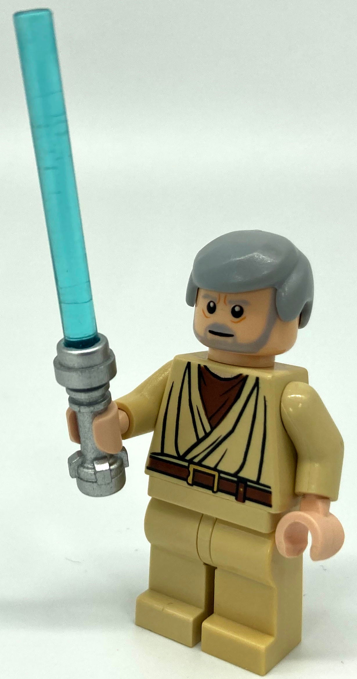Obi-Wan Kenobi - Old, Light Nougat, White Pupils
