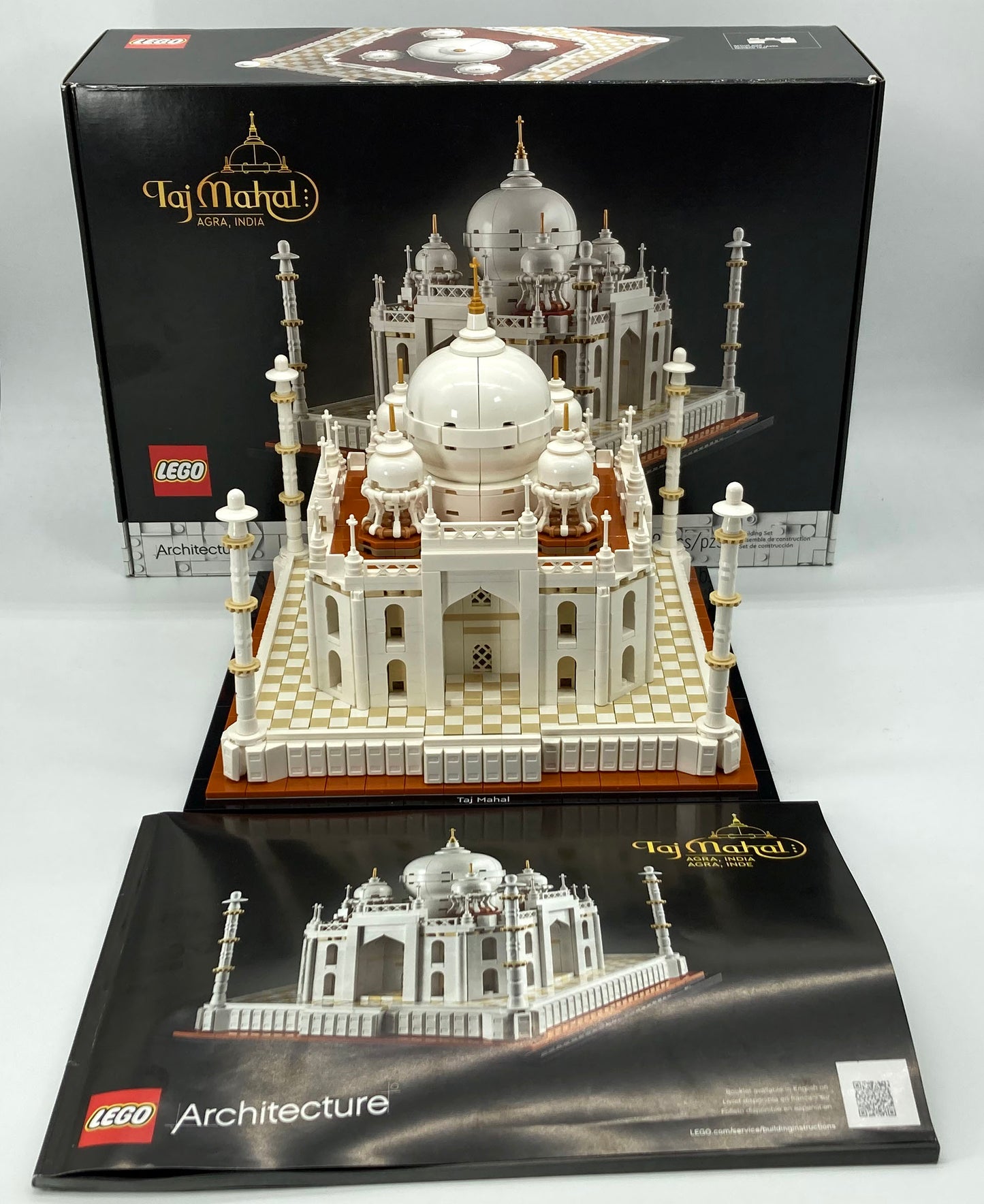 Used Set 21056 Taj Mahal (with Instruction Manual and Box)