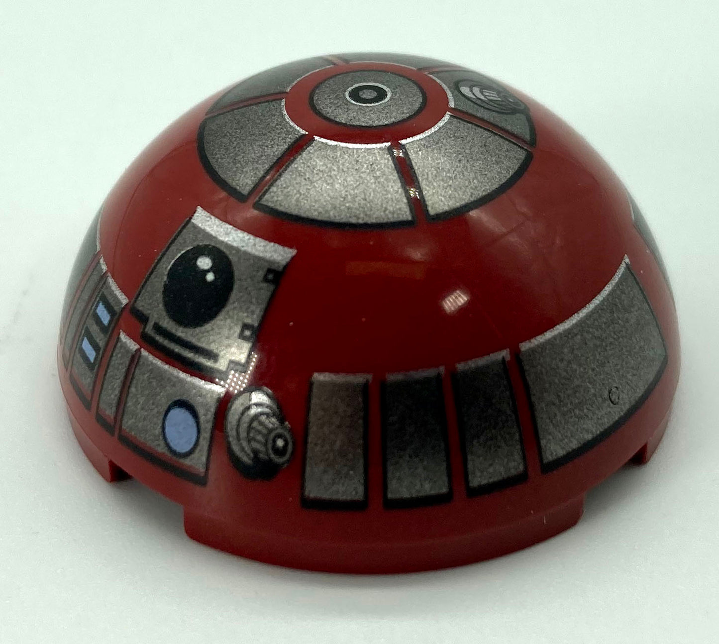 Cylinder Hemisphere 4x4 with R4-P17 Astromech Droid Pattern