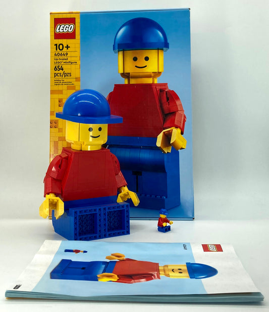 Used Set 40649 Up-Scaled LEGO Minifigure (with Instruction Manual and Box)