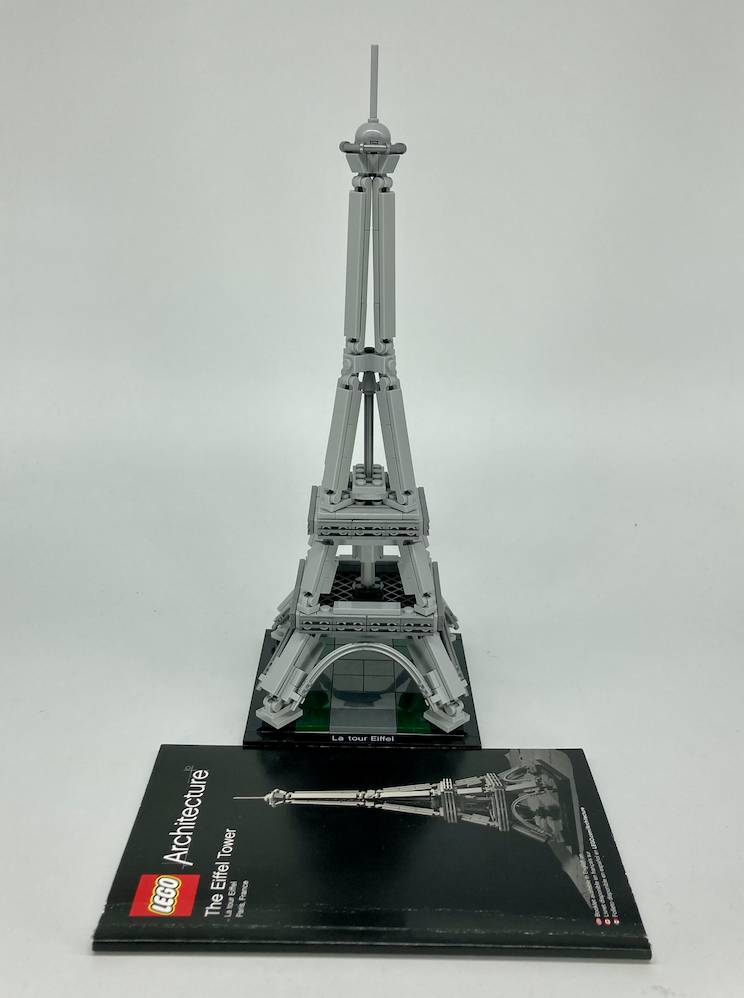 Used Set 21019 The Eiffel Tower (With Instruction Manual, No Box)