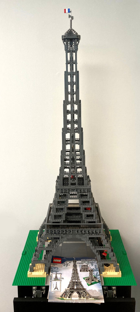Certified Set 10181 Eiffel Tower (with Instruction Manuals, No Box)